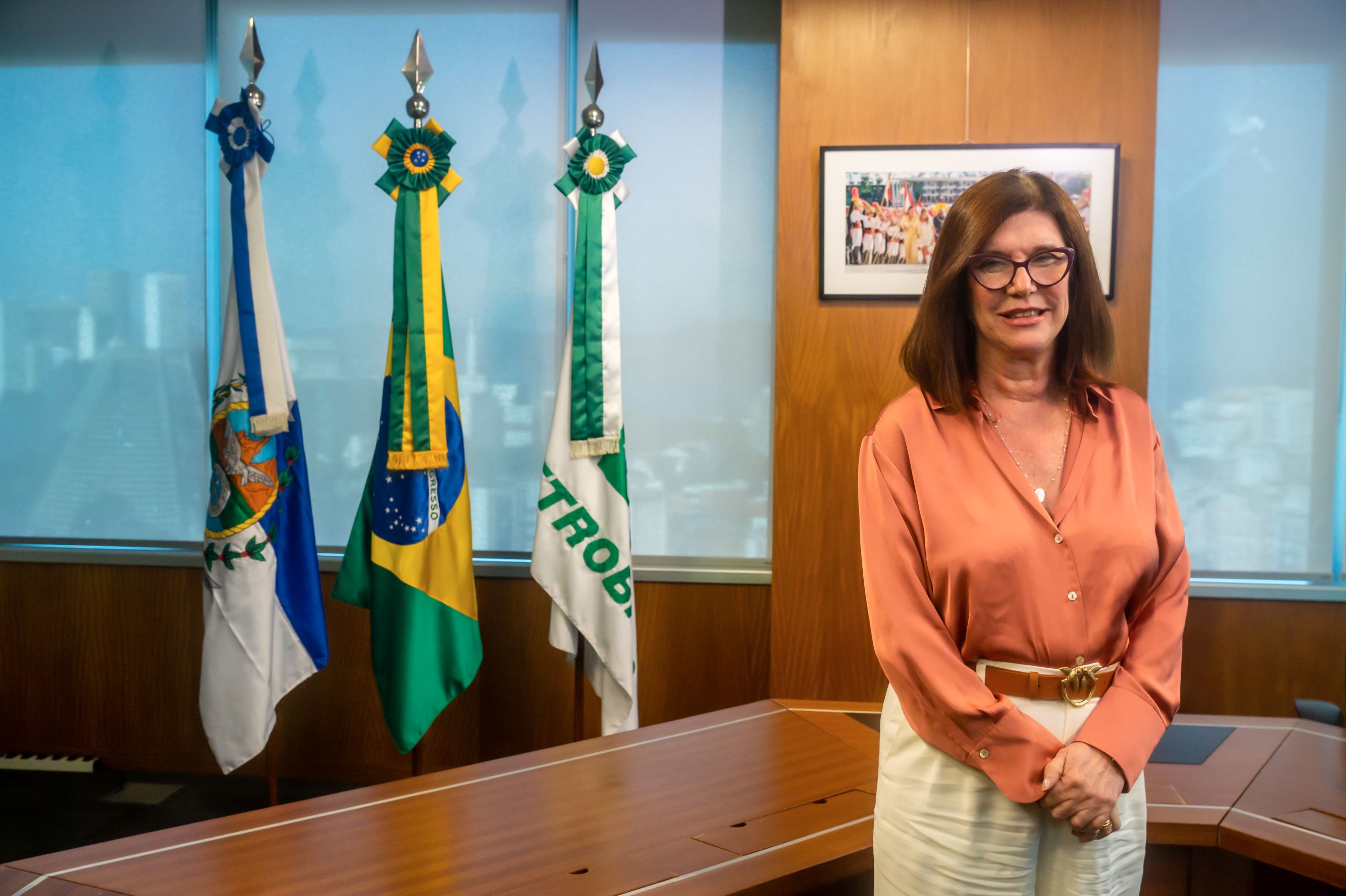 Cerimônia de posse da presidente Magda Chambriard